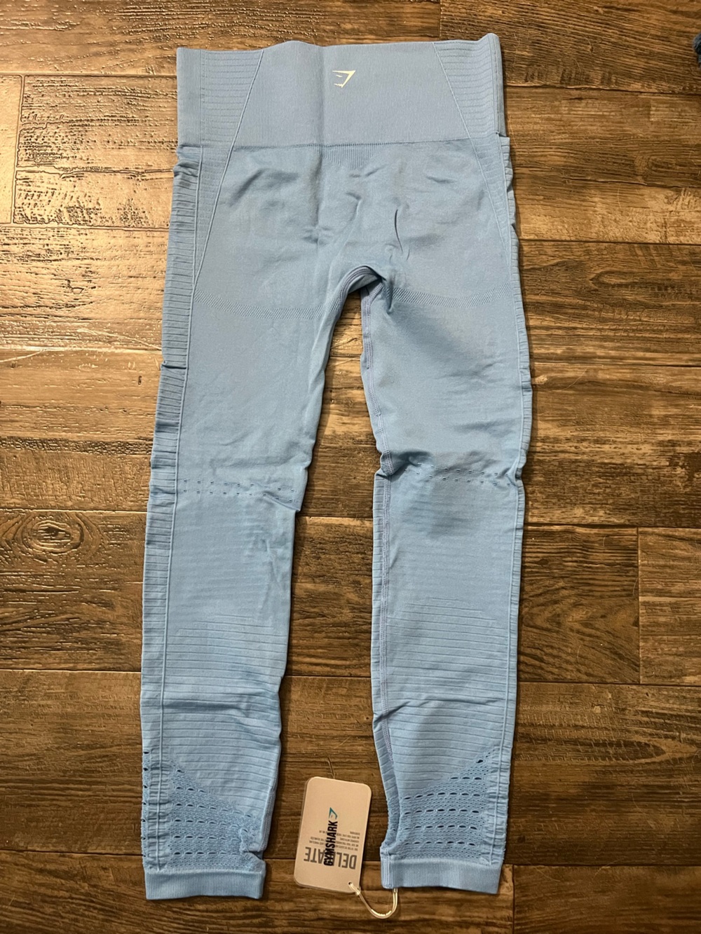Gymshark Men's Sky Blue Seamless Skinny Jeans